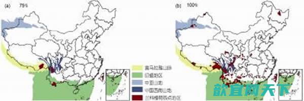 最新研究对中国1447种重要的野生兰科植物资源进行地理分布和特征分析