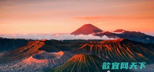 世界上火山最多的国家是哪个，印度尼西亚(有500多座火山)